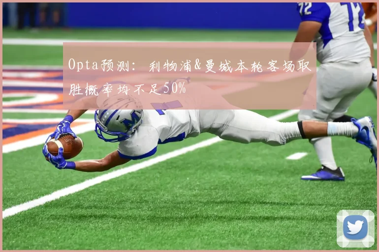 Opta预测：利物浦&曼城本轮客场取胜概率均不足50%