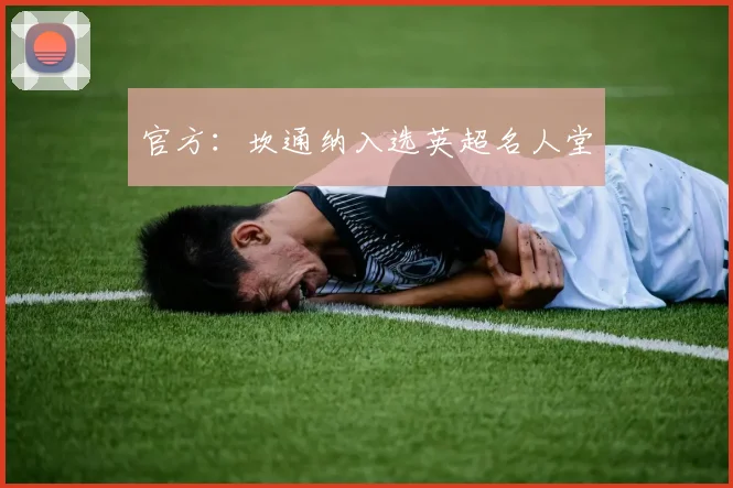 官方：坎通纳入选英超名人堂